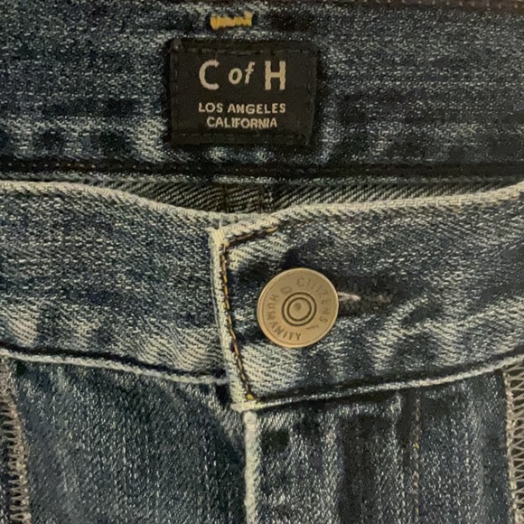 Citizens of Humanity Melanie High rise cropped wide leg jeans size 26 - Picture 5 of 8